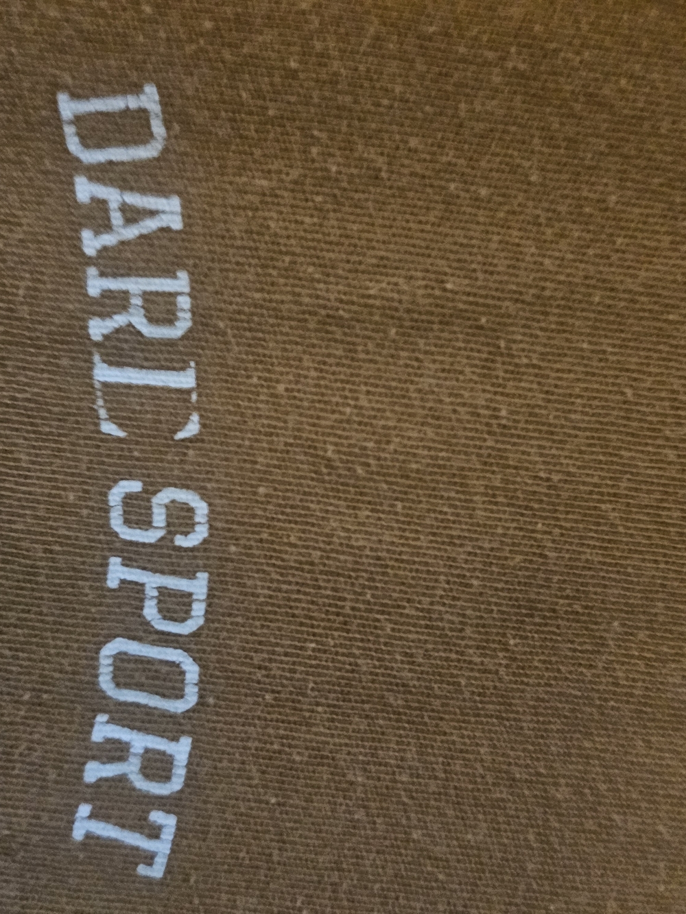 Darc Sport Men's Chest-Logo Short Sleeve Tee in Warm Brown - Picture 2 of 3